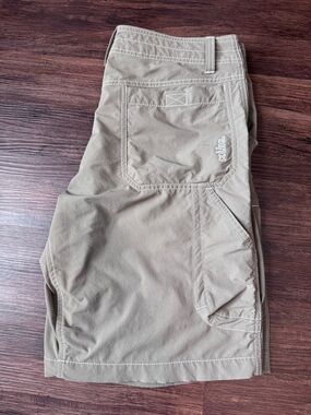 Kuhl Shorts Mens 34 Nylon Hiking Camping Mountain Trek Trail 9.5 Green Stretch